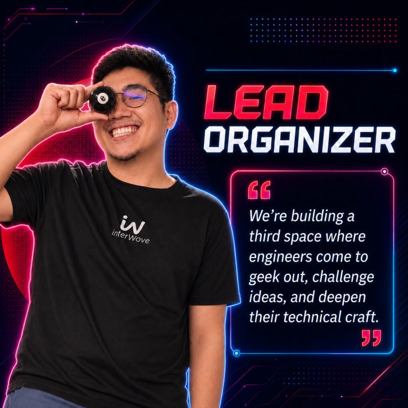 Leong Han Wai, Lead Organizer of Techies