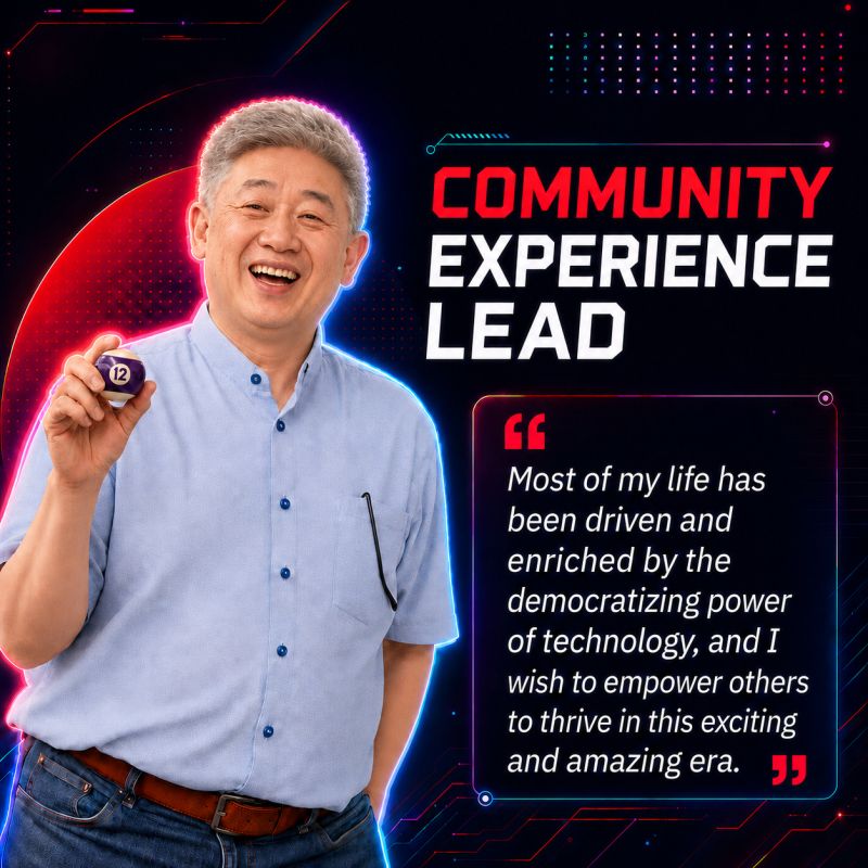 Jesse Sng, Community Experience Lead of Techies