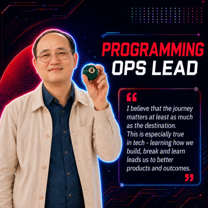 Yingzhao Ouyang, Programming Ops Lead of Techies